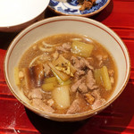 銀座 しのはら - かも南蛮二八そば