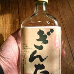 梅ヶ枝酒造 - ガラポンで当たった麦焼酎