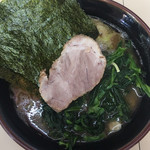 武蔵家 - ホウレン草増しラーメン 並 ￥720