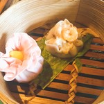 美食美菜 いちごいちえ - セットの点心2個