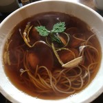 十割そば 天宏 - あさり蕎麦