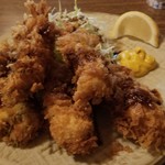 とんかつ江戸家 - 牡蠣フライ