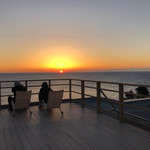 御宿 The Earth - 宿の屋上から眺める朝日。