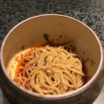 イチリン ハナレ - よだれ鶏のタレに山椒麺
