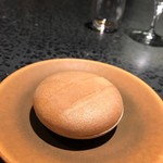 イチリン ハナレ - アイス最中（紹興酒ジーモーラオジョーのアイス）