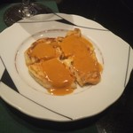 多喜 - 海老のソースがかかった洋風お好み焼きのようなもの。ビスクみたいにキツくなく美味い。