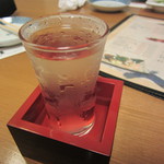 Shokusuitei Motoya - で、私はお酒を戴きました