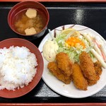 京藤 - カキフライ定食