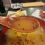 わらじ - 濃厚な鶏の出汁