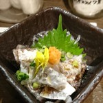 くずし割烹 肴屋八兵衛 - 2018.09鯛皮ポン酢