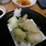 喜多郎寿し - 下仁田ねぎの天ぷら