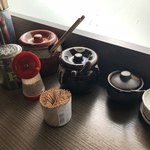 小倉帝鉄 - 卓上の調味料