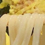 饂飩とお酒 からほり きぬ川 - 柔らかモッチリの麺