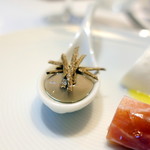 イル プレージョ - ランチコース、木の子のカプセルと秋トリュフ