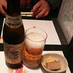 Meshiya Nakatoyo - ﾉﾝｱﾙｺｰﾙﾋﾞｰﾙ&お通し