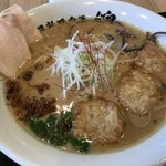 らーめん錦 - 揚げつくねの醤油