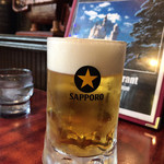 Hakushaku tei - お決まりのビール