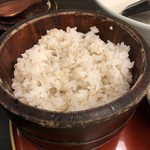 自然薯 茶茶 - ごはん（麦飯）