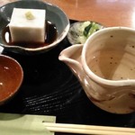 樹庵 - 蕎麦豆腐と吟醸酒