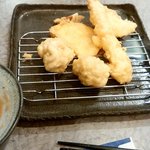 天ぷら倶楽部 - いも、えび、カボチャ、たち