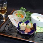 炫 - 彩り豊かな前菜