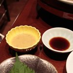 バーニャカウダのようなソースが決めて