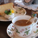 cafe chaton gris - 