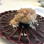 やまぐち - 栗きんとん風のお料理に白トリュフがこれでもか〜！！