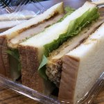 ジョバンニ - いわちく感謝デー…カツサンド400円