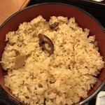 越前和食処 花はす - 松茸の炊き込みご飯膳