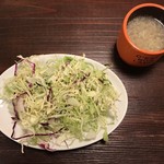グリル フクヨシ - サラダとスープはおかわり無料！