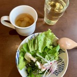 nol - ランチ:サラダ、スープ