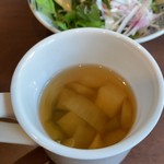 nol - ランチ:サツマイモのジンジャースープ