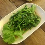 Ror Ruea - 空心菜の炒め物