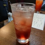 厨房酒場 まるみ - 酎ハイ男梅320円