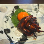 青うなぎの割きたて肝焼き