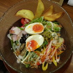 ちゃ味船場 - ましましグリーンサラダ