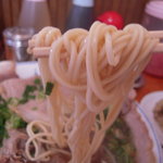 神戸ラーメン第一旭 - チャーシューメンの麺