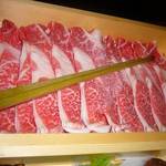 希家 - これがお勧めの牛肉・・・・！