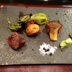 滋味 康月 - 近江牛ミスジステーキ