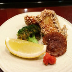 滋味 康月 - 鱸のフライ