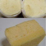 パティスリーストラスブール 丸山台店 - チーズのようなケーキ断面