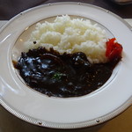 ブラックカレーライス（ハーフサイズ）