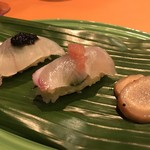 Spice&Dining KALA - インド創作寿司　ヒラメとシマアジ