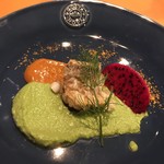 Spice&Dining KALA - 甘鯛のポワレ ノパルソース