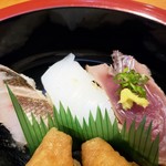 寿司・割烹 すし半 - カマス、イカ、カツオ