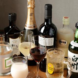 コスパの高いワインが充実しています。