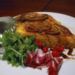 ワイン&カジュアルイタリアン  amaze - トーストフォアグラのせ