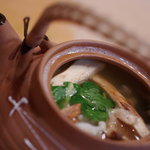 うを徳 - 海鰻（はむ）と松茸（まつたけ）土瓶蒸（どびんむ）し