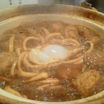 親子味噌煮込みうどん（ネギ抜き）